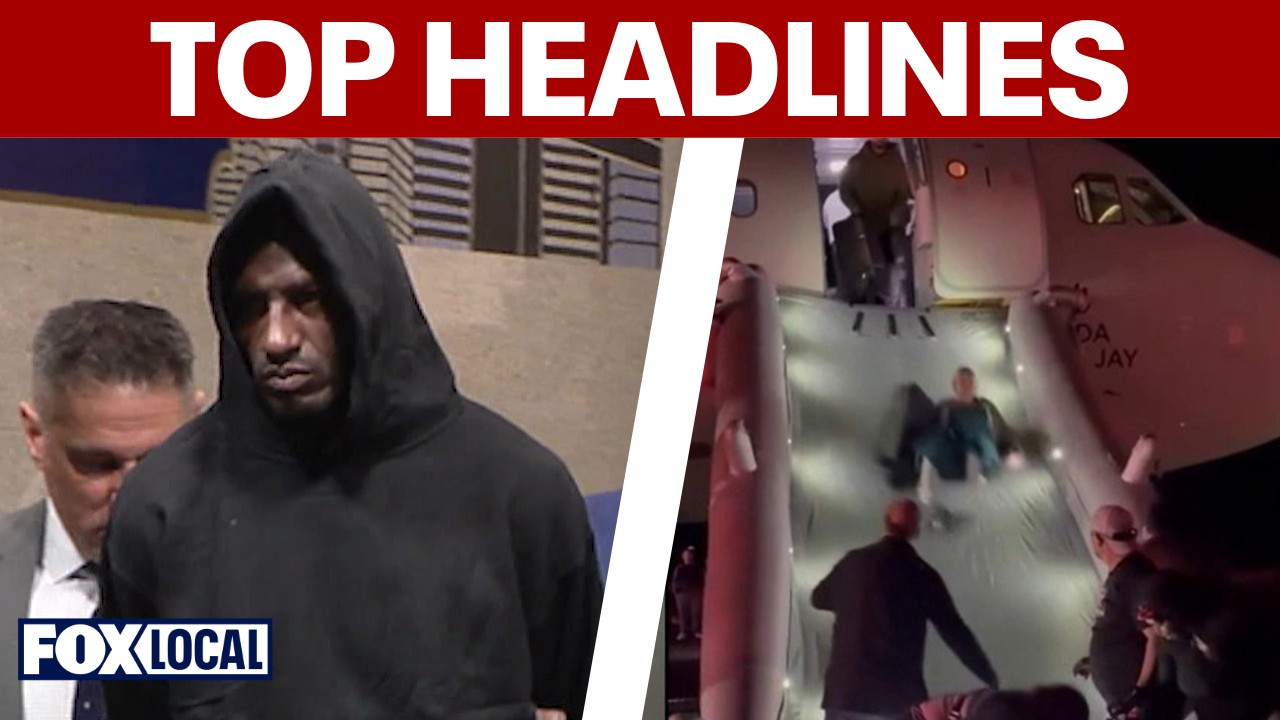 Video thumbnail for Subway shoving suspect was arrested 4 times; Frontier plane hits pedestrian