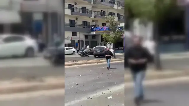 Video thumbnail for Lebanon: Israeli Warplanes Strike Deir al-Zahrani in Southern Lebanon.