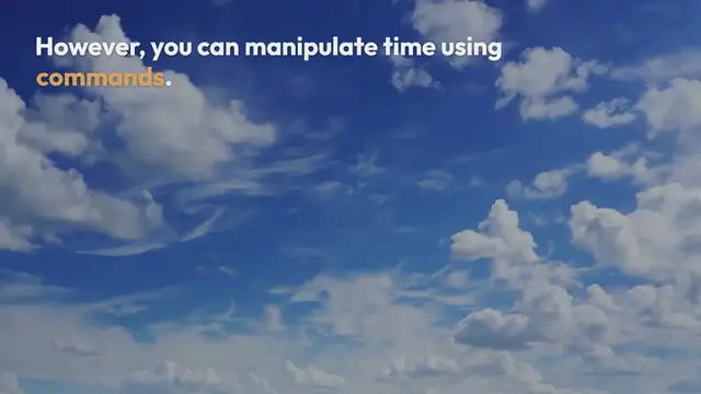 Video thumbnail for Mastering Time Commands in Minecraft