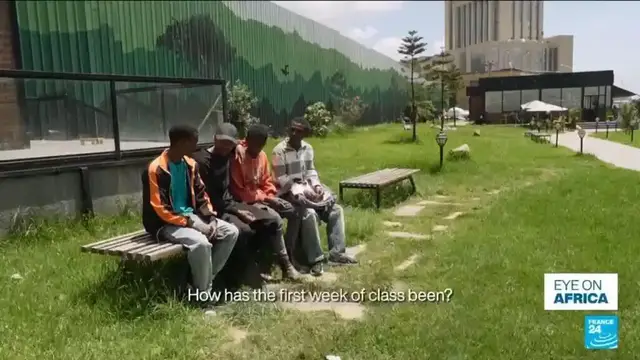 Video thumbnail for Tigray students relocated by conflict say fled forced conscription