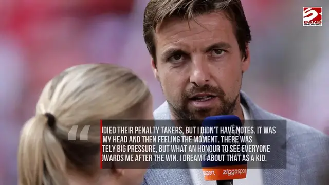 Video thumbnail for Tim Krul reveals Netherlands 2014 World Cup penalty plan was a secret