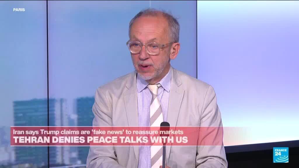 Video thumbnail for Tehran calls Trump's talk claims 'fake news' to reassure markets