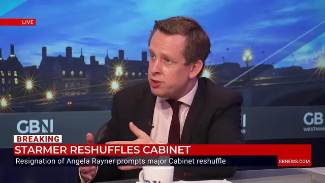 'Video thumbnail for WATCH: Ex-Tory minister brands Labour cabinet reshuffle a 'disaster''