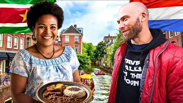 'Video thumbnail for Surinamese Food To Try Before You Die!! Rotterdam, Netherlands Food Marathon!!'