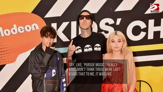 Video thumbnail for Travis Barker’s mother’s dying wish was for him to pursue music