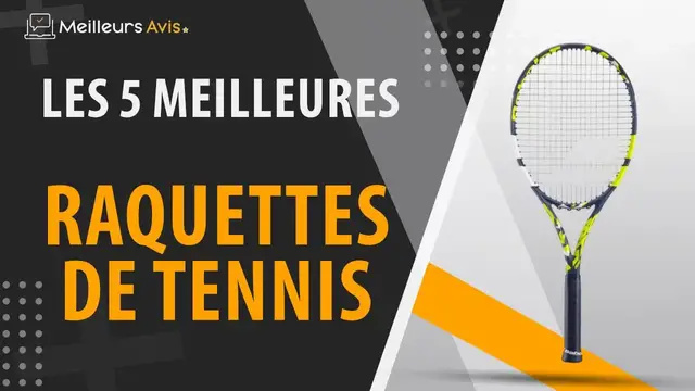 Video thumbnail for ⭐️ MEILLEURE RAQUETTE DE TENNIS - Comparatif 2024