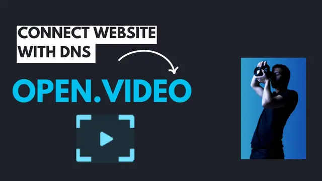 'Video thumbnail for How to Connect a Website to Open Video Using CNAME Setup'