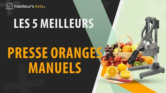 Video thumbnail for ⭐️ MEILLEUR PRESSE ORANGE MANUEL - Avis & Guide d'achat (Comparatif 2023)