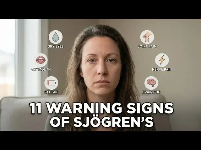 Video thumbnail for 1 Hidden Signs of Sjögren’s Syndrome Doctors Often Miss | Symptoms of Sjögren’s Syndrome