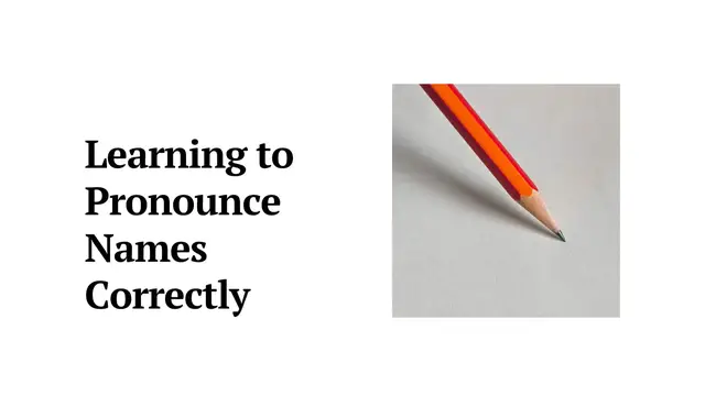 Video thumbnail for Learn how to pronounce names HowtoPronounce