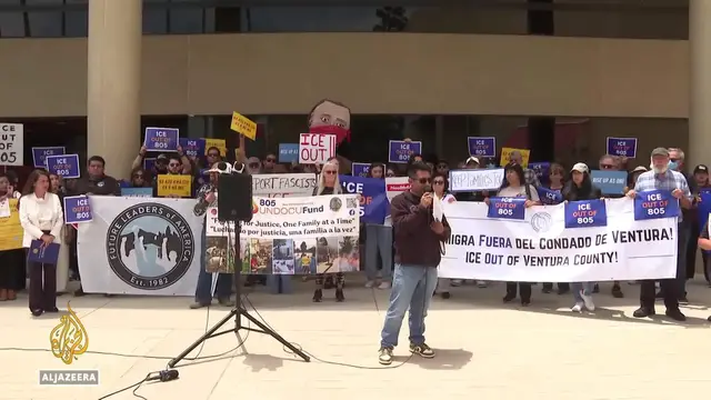 Video thumbnail for US immigration raids: Ventura County farm workers being picked up by ICE