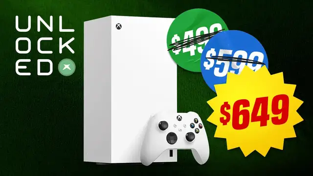 'Video thumbnail for Xbox Raises Console Prices…Again – Unlocked 708'