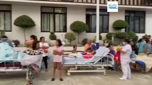 'Video thumbnail for Powerful 6.9-magnitude earthquake hits central Philippines, killing at least 69 people'