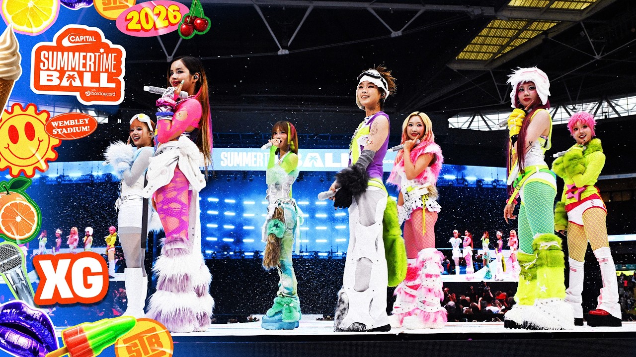 Video thumbnail for XG - Flowers (Sweet Female Attitude Cover) (Live at Capital's Summertime Ball 2026)