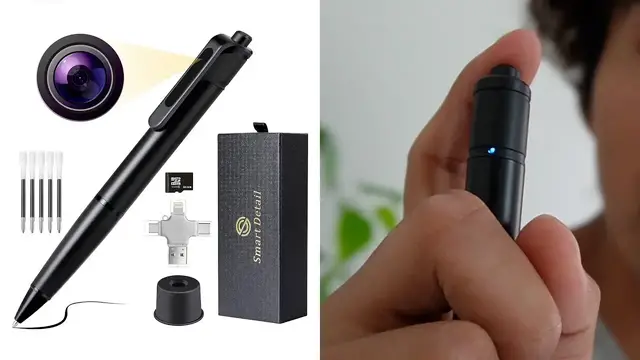 Video thumbnail for SMART DETAIL 4K Spy Camera Hidden Camera Pen Review