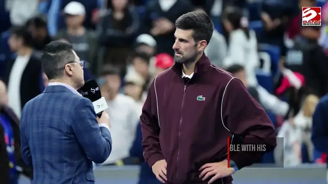Video thumbnail for Novak Djokovic ‘weathers storm’ in Swiss Indoors comeback