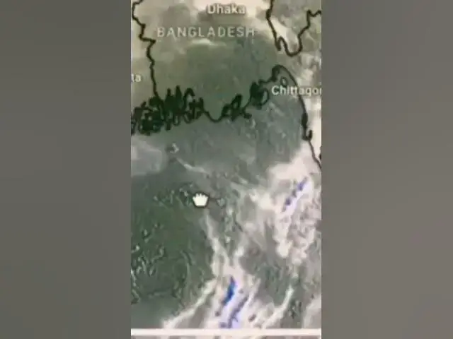 Video thumbnail for ধেয়ে আসছে ভয়ংকর ঘূর্ণিঝড় সিত্রাং |#shorts #cyclone #cyclone_sitrang #viral