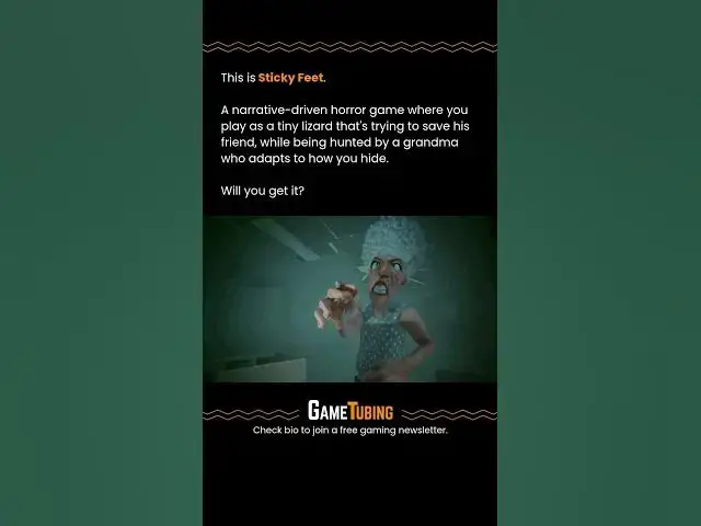 Video thumbnail for This is Sticky Feet - A perspective-bending horror game