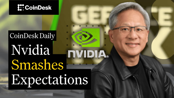 Video thumbnail for Nvidia crushes Q4 earnings, AI boom lifts crypto market