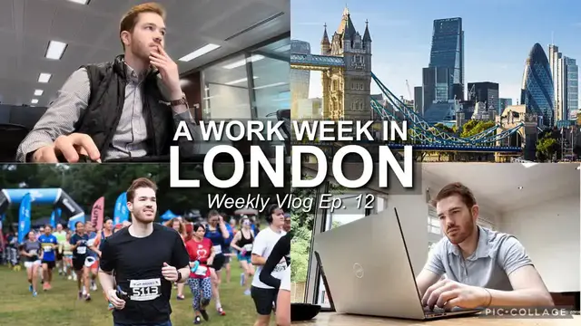 'Video thumbnail for A work week in London | Exploring Canary Wharf and England!'