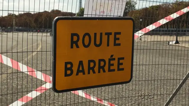 Video thumbnail for France: Preparations underway in Paris for Pope Leo XIV visit.