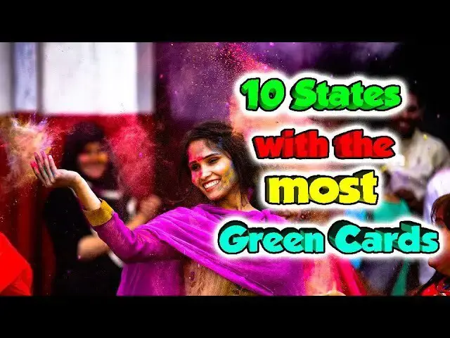 Video thumbnail for Green Card States Per Capita