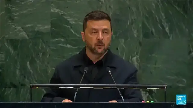 'Video thumbnail for Ukraine’s president says the world is in `the most destructive arms race in human history’'
