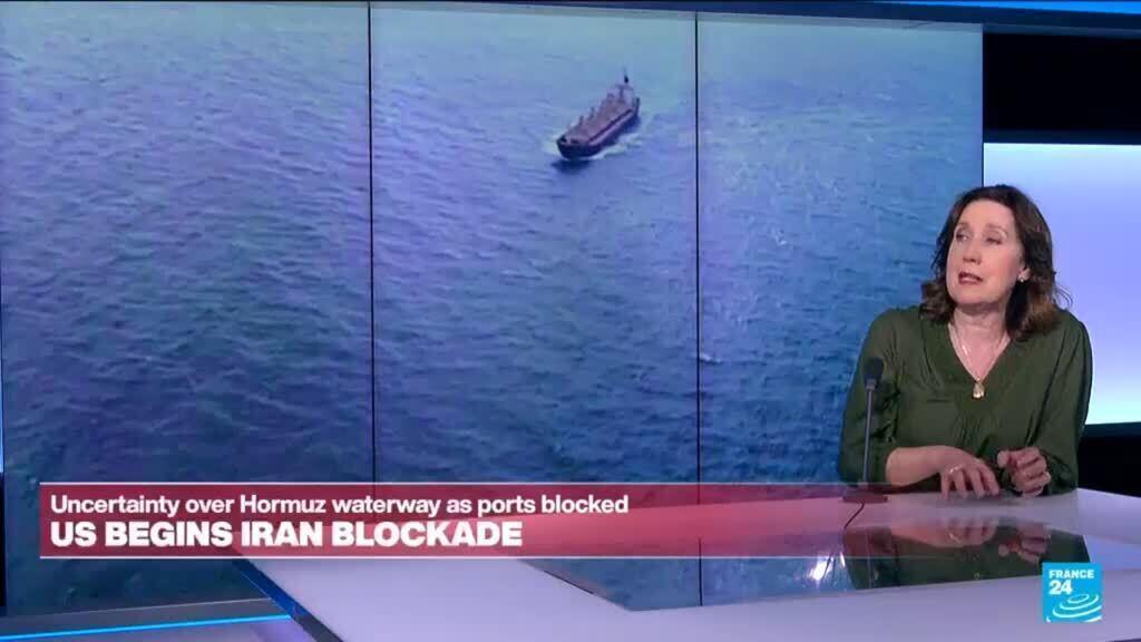 Video thumbnail for Two ships from Iran ports pass Hormuz Strait despite US blockade