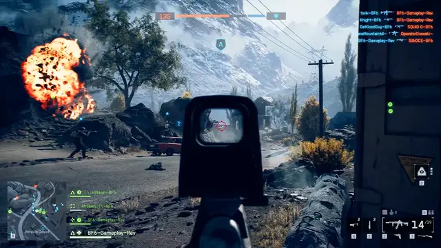 'Video thumbnail for Battlefield 6 Gameplay: Breakthrough on Liberation Peak'