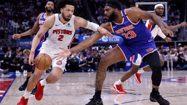 'Video thumbnail for Are the Pistons In a Better Spot Than the Knicks Are?'