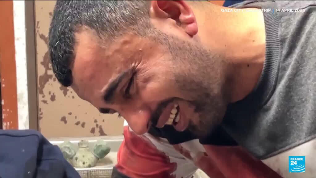 Video thumbnail for Toddler among 10 killed in Israeli strikes on Gaza