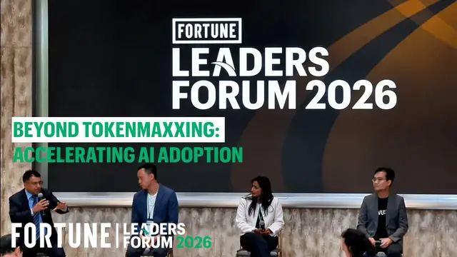 Video thumbnail for Beyond Tokenmaxxing: Accelerating AI Adoption