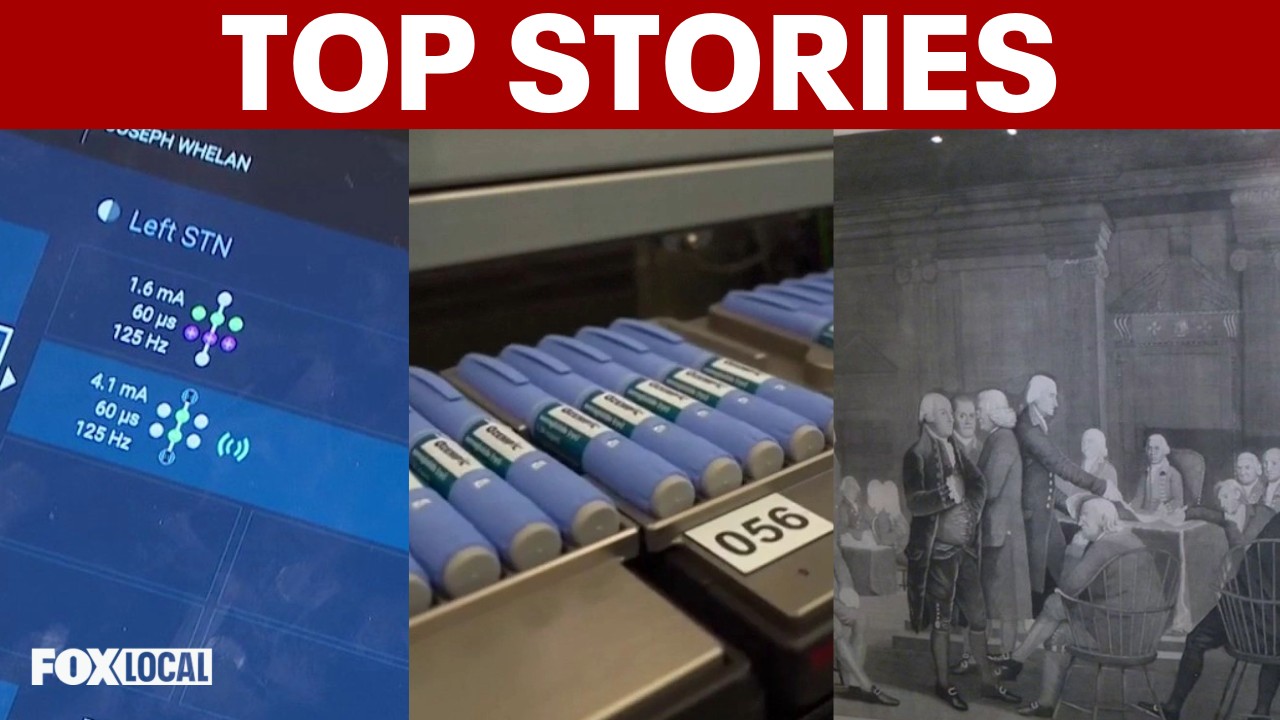 Video thumbnail for NYC Top Stories: Parkinson’s brain device, GLP-1 food noise and Fraunces Tavern history