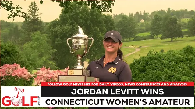 Video thumbnail for Jordan Levitt wins 61st Connecticut Women's Amateur