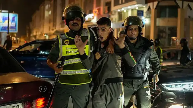'Video thumbnail for Morocco reels in aftermath of violent clashes between protesters and police'
