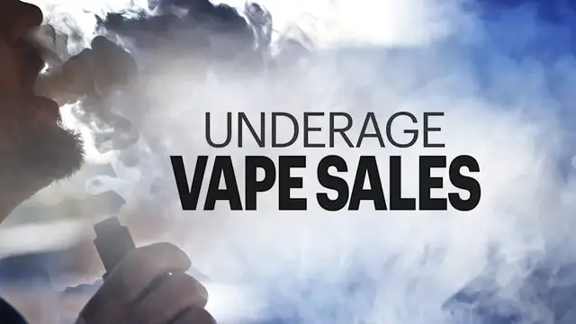 Video thumbnail for 2 employees accused of selling vape products to minors during compliance checks