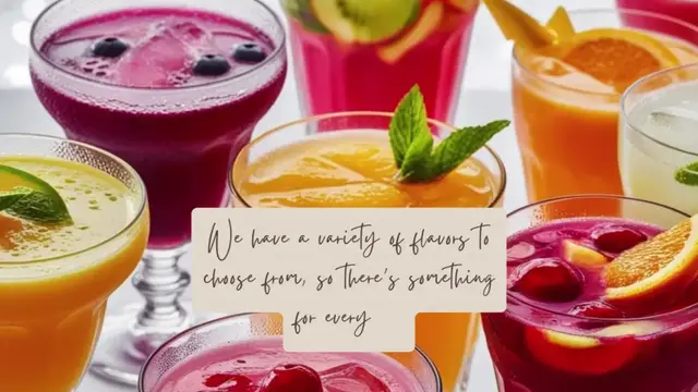 Video thumbnail for Non-Alcoholic Fruit Drinks A Refreshing Treat!