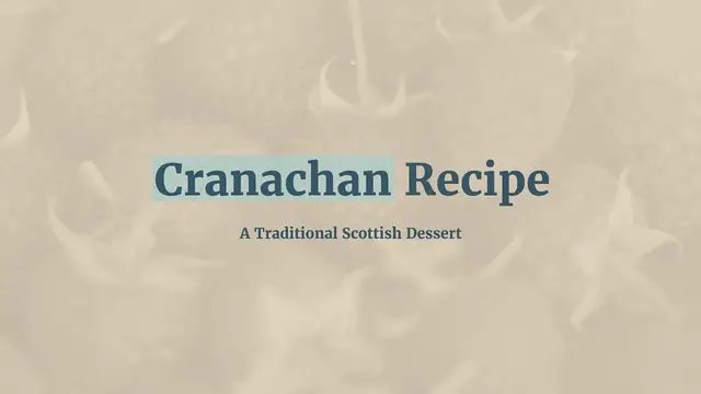 Video thumbnail for Cranachan recipe