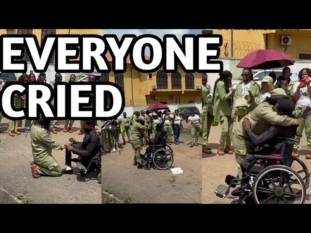 Video thumbnail for He Proposed From His Wheelchair and Her Reaction Melted Hearts