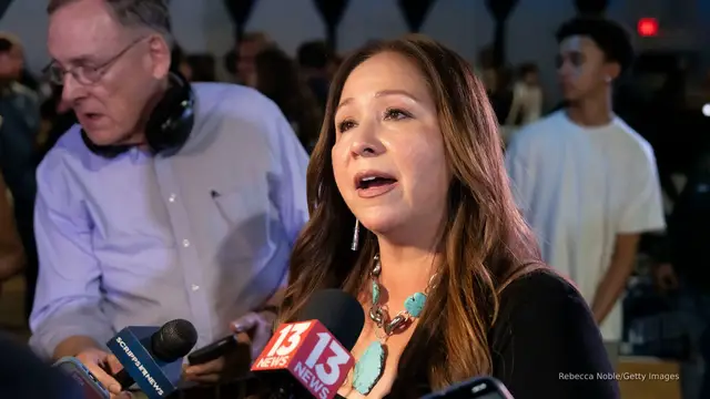 'Video thumbnail for New lawmaker not seated during recess; Epstein files effort stuck at 217 signatures'