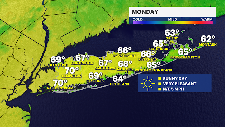 Video thumbnail for June Starts With Sunshine and Summerlike Warmth on Long Island