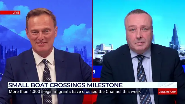 'Video thumbnail for WATCH: Mark White introduces the GB News 'Home and Security Cat' live on-air'