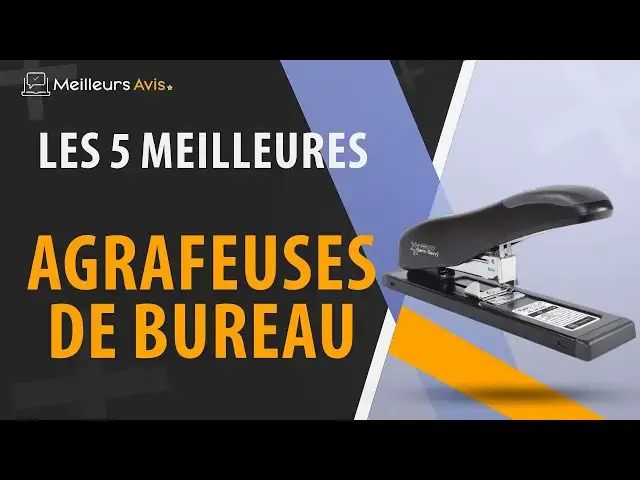 Video thumbnail for ⭐️ MEILLEURE AGRAFEUSE DE BUREAU - Comparatif 2024