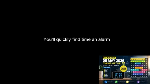 Video thumbnail for NYT Strands Puzzle May 05_ Answers and Tips!