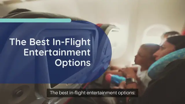 Video thumbnail for The best in-flight entertainment options