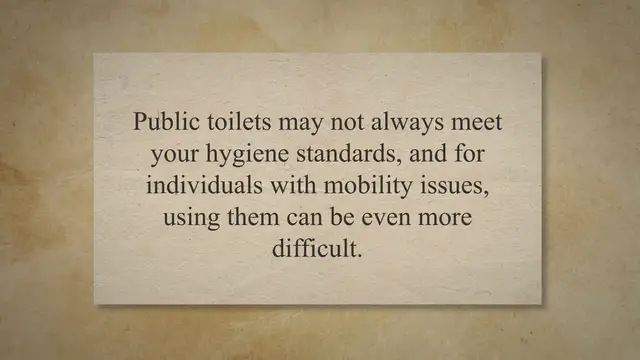 Video thumbnail for Portable Toilet Seat Riser for Travel