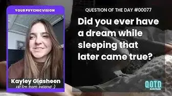 Video thumbnail for Kayley is waiting for her dreams to come true!