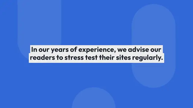 Video thumbnail for How to Stress Test a WordPress Website (2024)