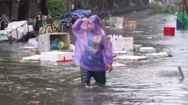 'Video thumbnail for Several dead as Typhoon Bualoi displaces thousands in Vietnam'