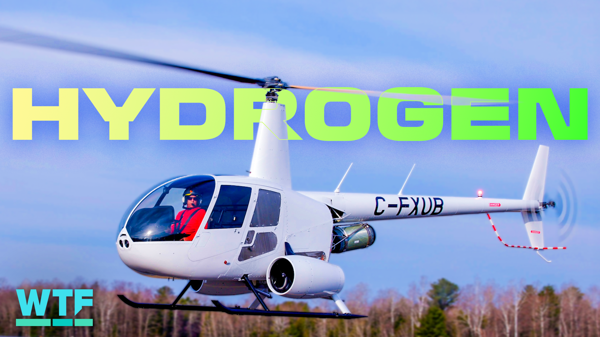 Video thumbnail for Flying Without Jet Fuel: Hydrogen Helicopter Takes Flight